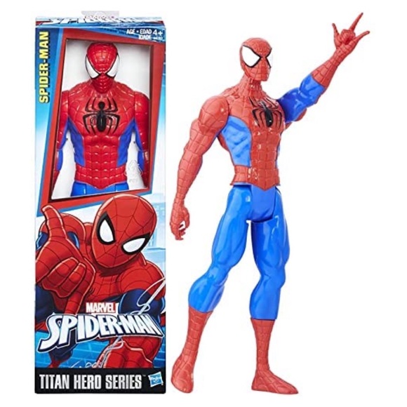 MARVEL Ultimate Spider-Man Titan Hero Series Action Figure 12” Tall - NIB - Picture 1 of 7
